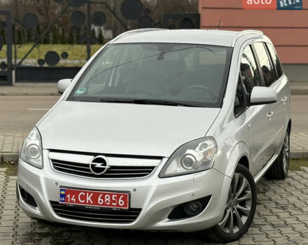 Серый Опель Зафира, объемом двигателя 1.7 л и пробегом 192 тыс. км за 7890 $, фото 4 на Automoto.ua
