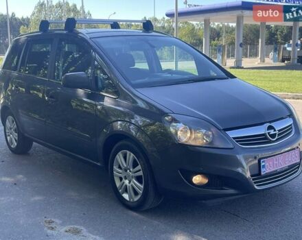 Сірий Опель Зафіра, об'ємом двигуна 1.8 л та пробігом 202 тис. км за 7400 $, фото 25 на Automoto.ua