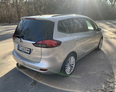 Серый Опель Зафира, объемом двигателя 2 л и пробегом 205 тыс. км за 9500 $, фото 8 на Automoto.ua