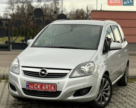 Серый Опель Зафира, объемом двигателя 1.7 л и пробегом 192 тыс. км за 7890 $, фото 5 на Automoto.ua