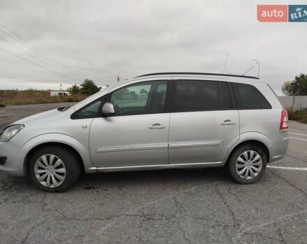 Серый Опель Зафира, объемом двигателя 1.49 л и пробегом 230 тыс. км за 6800 $, фото 4 на Automoto.ua