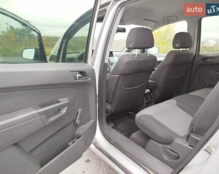 Серый Опель Зафира, объемом двигателя 1.49 л и пробегом 230 тыс. км за 6800 $, фото 12 на Automoto.ua