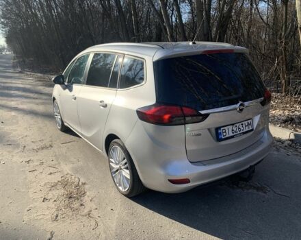 Серый Опель Зафира, объемом двигателя 2 л и пробегом 205 тыс. км за 9500 $, фото 6 на Automoto.ua