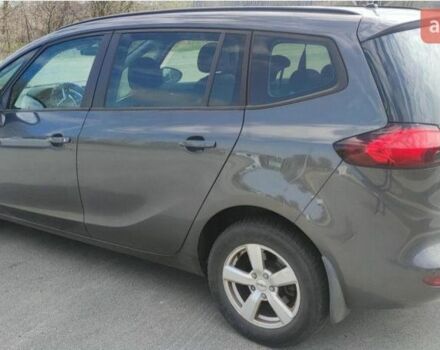 Серый Опель Зафира, объемом двигателя 1.4 л и пробегом 127 тыс. км за 8000 $, фото 1 на Automoto.ua