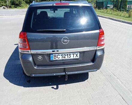 Серый Опель Зафира, объемом двигателя 1.7 л и пробегом 227 тыс. км за 7750 $, фото 6 на Automoto.ua