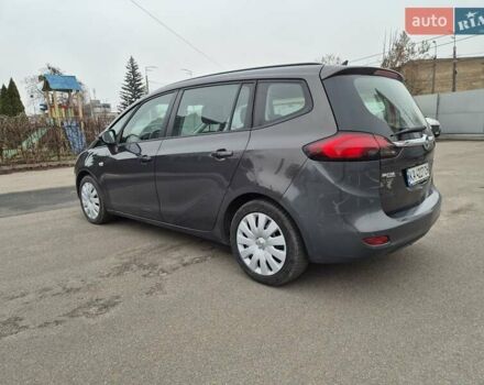 Серый Опель Зафира, объемом двигателя 1.96 л и пробегом 224 тыс. км за 10500 $, фото 17 на Automoto.ua