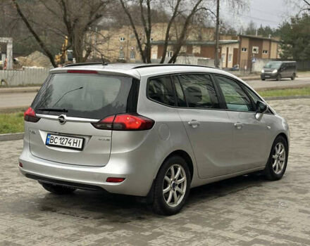 Серый Опель Зафира, объемом двигателя 1.96 л и пробегом 202 тыс. км за 7999 $, фото 6 на Automoto.ua