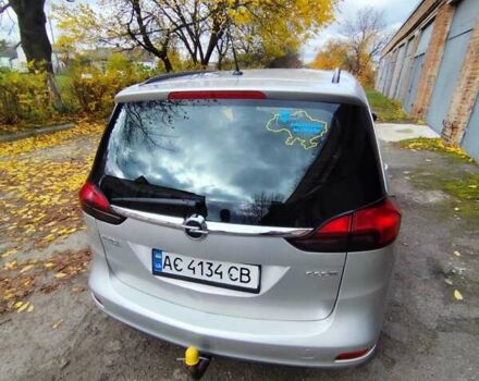Опель Зафира 2013 в Луцке на Automoto.ua Серый Опель Зафира, объемом двигателя 2 л и пробегом 209 тыс. км за 9900 $, фото 9 на Automoto.ua