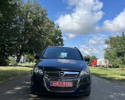 Сірий Опель Зафіра, об'ємом двигуна 1.8 л та пробігом 199 тис. км за 7999 $, фото 12 на Automoto.ua