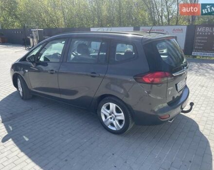 Серый Опель Зафира, объемом двигателя 2 л и пробегом 220 тыс. км за 10750 $, фото 9 на Automoto.ua