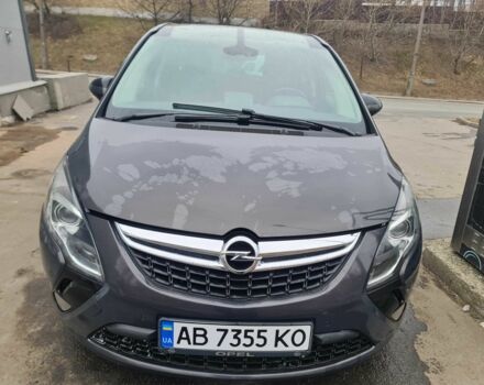 Серый Опель Зафира, объемом двигателя 1.6 л и пробегом 280 тыс. км за 7500 $, фото 2 на Automoto.ua