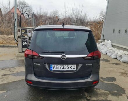 Серый Опель Зафира, объемом двигателя 1.6 л и пробегом 280 тыс. км за 7500 $, фото 5 на Automoto.ua
