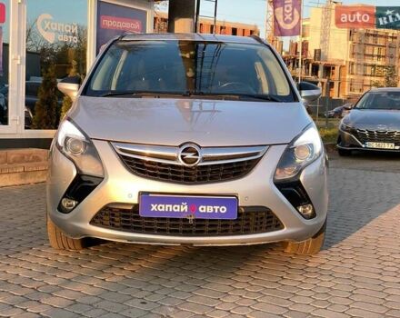 Серый Опель Зафира, объемом двигателя 2 л и пробегом 306 тыс. км за 9700 $, фото 1 на Automoto.ua