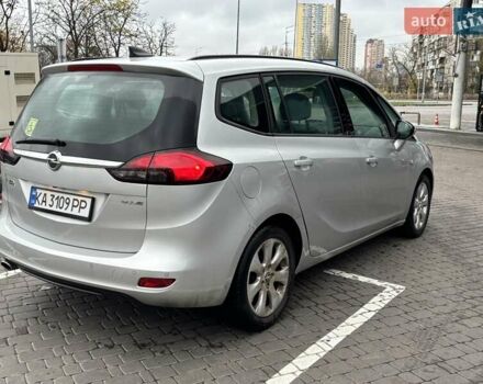 Серый Опель Зафира, объемом двигателя 2 л и пробегом 213 тыс. км за 6900 $, фото 6 на Automoto.ua