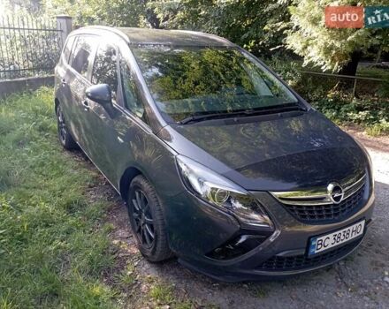 Серый Опель Зафира, объемом двигателя 1.6 л и пробегом 120 тыс. км за 10350 $, фото 9 на Automoto.ua