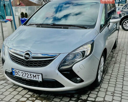 Серый Опель Зафира, объемом двигателя 1.6 л и пробегом 210 тыс. км за 10500 $, фото 1 на Automoto.ua