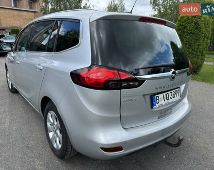 Серый Опель Зафира, объемом двигателя 1.6 л и пробегом 187 тыс. км за 11700 $, фото 16 на Automoto.ua