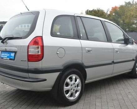 Серый Опель Зафира, объемом двигателя 1.9 л и пробегом 170 тыс. км за 1434 $, фото 6 на Automoto.ua