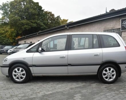 Серый Опель Зафира, объемом двигателя 1.9 л и пробегом 170 тыс. км за 1434 $, фото 3 на Automoto.ua