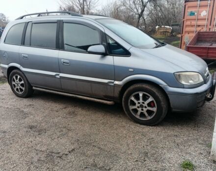 Серый Опель Зафира, объемом двигателя 2.2 л и пробегом 400 тыс. км за 4000 $, фото 7 на Automoto.ua