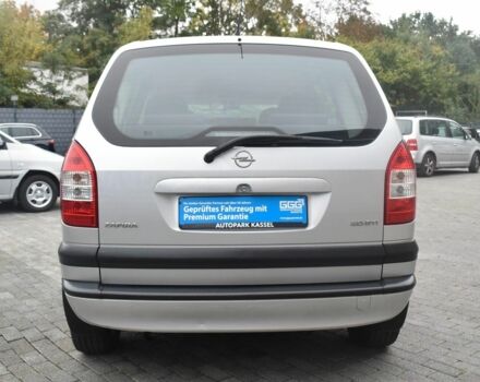 Серый Опель Зафира, объемом двигателя 1.9 л и пробегом 170 тыс. км за 1434 $, фото 5 на Automoto.ua