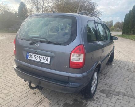 Сірий Опель Зафіра, об'ємом двигуна 1.8 л та пробігом 245 тис. км за 4500 $, фото 5 на Automoto.ua