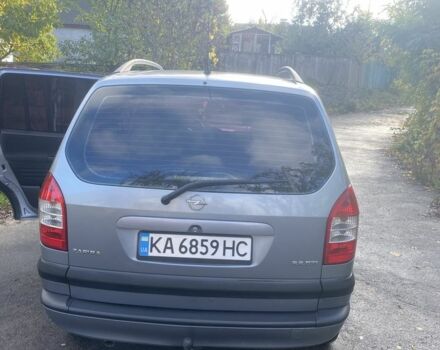 Серый Опель Зафира, объемом двигателя 2.2 л и пробегом 237 тыс. км за 4750 $, фото 20 на Automoto.ua