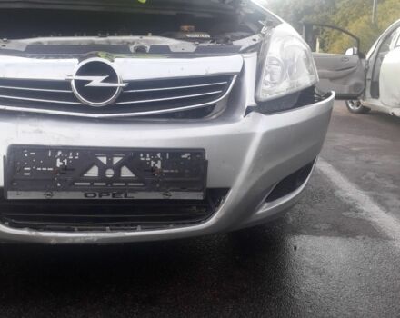 Серый Опель Зафира, объемом двигателя 0 л и пробегом 210 тыс. км за 3200 $, фото 4 на Automoto.ua