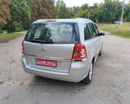 Сірий Опель Зафіра, об'ємом двигуна 1.6 л та пробігом 195 тис. км за 6100 $, фото 7 на Automoto.ua
