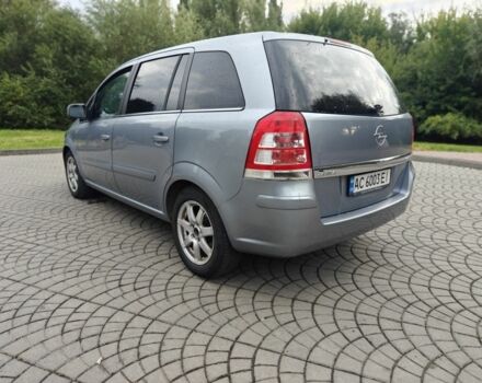 Сірий Опель Зафіра, об'ємом двигуна 1.6 л та пробігом 220 тис. км за 6199 $, фото 4 на Automoto.ua