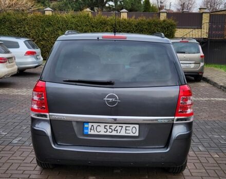 Сірий Опель Зафіра, об'ємом двигуна 1.7 л та пробігом 243 тис. км за 5400 $, фото 8 на Automoto.ua