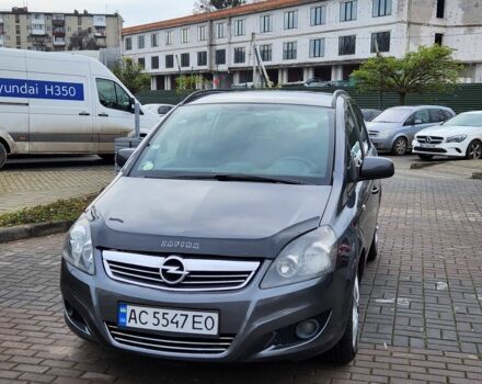 Сірий Опель Зафіра, об'ємом двигуна 1.7 л та пробігом 243 тис. км за 5400 $, фото 1 на Automoto.ua