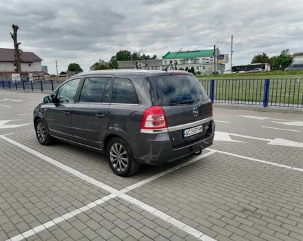 Серый Опель Зафира, объемом двигателя 1.7 л и пробегом 252 тыс. км за 7500 $, фото 5 на Automoto.ua