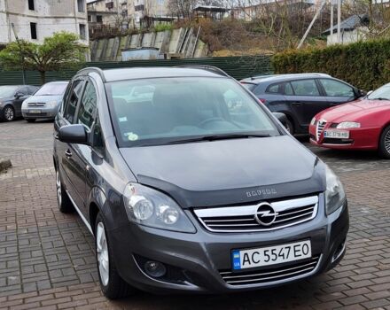 Сірий Опель Зафіра, об'ємом двигуна 1.7 л та пробігом 243 тис. км за 5400 $, фото 3 на Automoto.ua