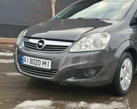 Серый Опель Зафира, объемом двигателя 1.7 л и пробегом 312 тыс. км за 7500 $, фото 8 на Automoto.ua