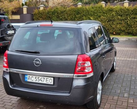 Сірий Опель Зафіра, об'ємом двигуна 1.7 л та пробігом 243 тис. км за 5400 $, фото 7 на Automoto.ua