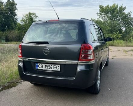 Сірий Опель Зафіра, об'ємом двигуна 1.6 л та пробігом 176 тис. км за 6700 $, фото 5 на Automoto.ua