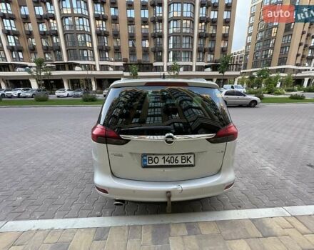 Серый Опель Зафира, объемом двигателя 2 л и пробегом 275 тыс. км за 8500 $, фото 2 на Automoto.ua