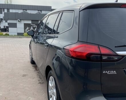 Серый Опель Зафира, объемом двигателя 1.6 л и пробегом 276 тыс. км за 10000 $, фото 3 на Automoto.ua