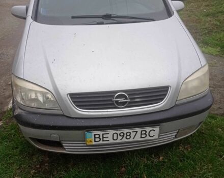 Сірий Опель Зафіра, об'ємом двигуна 1.6 л та пробігом 300 тис. км за 2300 $, фото 1 на Automoto.ua