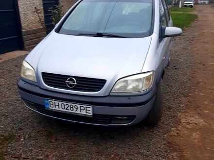 Серый Опель Зафира, объемом двигателя 1.6 л и пробегом 283 тыс. км за 2450 $, фото 1 на Automoto.ua
