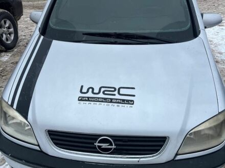 Сірий Опель Зафіра, об'ємом двигуна 2 л та пробігом 488 тис. км за 2100 $, фото 1 на Automoto.ua