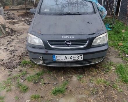 Сірий Опель Зафіра, об'ємом двигуна 2.2 л та пробігом 234 тис. км за 499 $, фото 1 на Automoto.ua