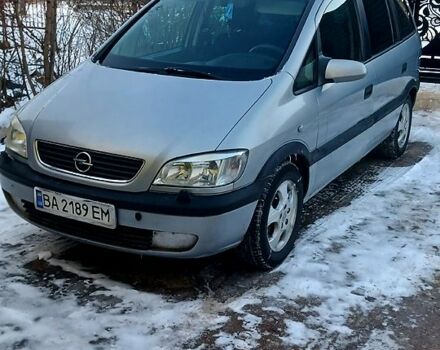 Сірий Опель Зафіра, об'ємом двигуна 2 л та пробігом 453 тис. км за 3800 $, фото 1 на Automoto.ua