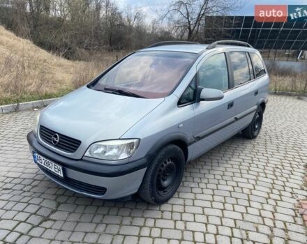 Сірий Опель Зафіра, об'ємом двигуна 1.6 л та пробігом 280 тис. км за 1750 $, фото 1 на Automoto.ua