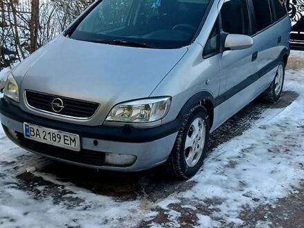 Сірий Опель Зафіра, об'ємом двигуна 2 л та пробігом 453 тис. км за 3800 $, фото 1 на Automoto.ua