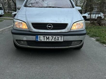 Серый Опель Зафира, объемом двигателя 1.8 л и пробегом 433 тыс. км за 2500 $, фото 1 на Automoto.ua
