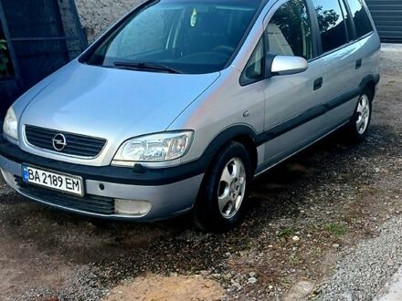 Сірий Опель Зафіра, об'ємом двигуна 2 л та пробігом 456 тис. км за 4500 $, фото 1 на Automoto.ua