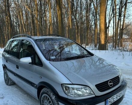 Сірий Опель Зафіра, об'ємом двигуна 2 л та пробігом 300 тис. км за 1750 $, фото 1 на Automoto.ua