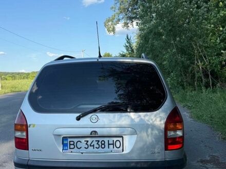 Сірий Опель Зафіра, об'ємом двигуна 2 л та пробігом 336 тис. км за 3200 $, фото 1 на Automoto.ua